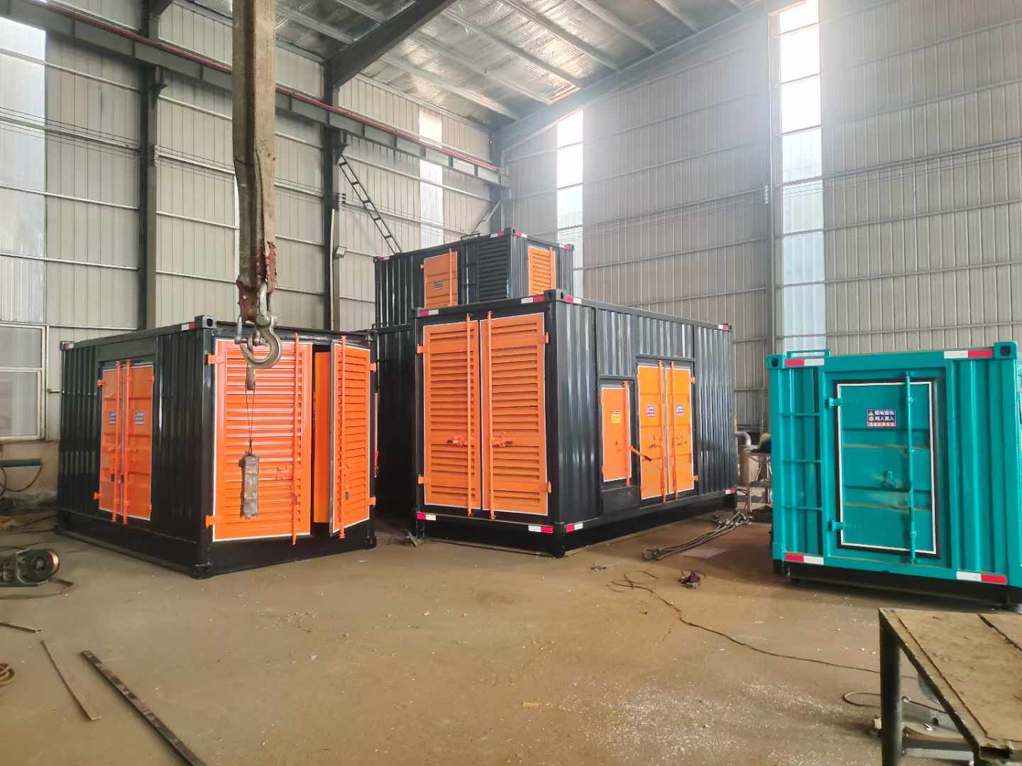 孝昌500kw柴油发电机组可以带动多少功率设备？